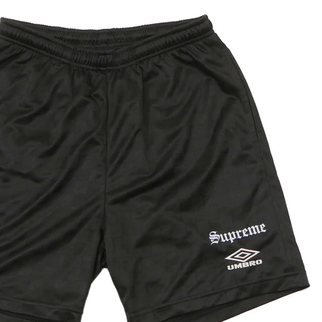 [���ָ���ݥ����5�ܥ����ڡ�����!!] ����ץ꡼�� Supreme x ����֥� Umbro 22SS Soccer Short ���å��� ���硼�� BLACK �֥�å� ��� S������ 2022SS
