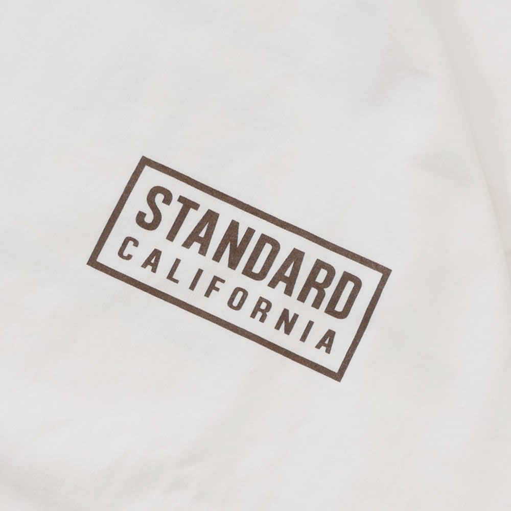 スタンダード　カリフォルニア　box logo Tee ホワイト　XL 新品 通販 アメカジ 札幌 スタンダードカリフォルニア ボックス ロゴ