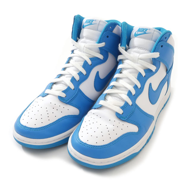 [ָݥ5ܥڡ!!] /̤ ʥ NIKE DUNK HI RETRO 󥯥ϥ ȥ DD1399-400 WHITE/LASER BLUE 28.5cm