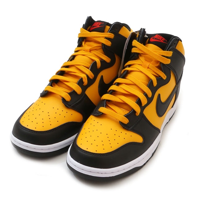 [ָݥ5ܥڡ!!] /̤ ʥ NIKE DUNK HI RETRO 󥯥ϥ ȥ DD1399-700 UNIVERSITY GOLD/BLACK-WHITE 28.0cm