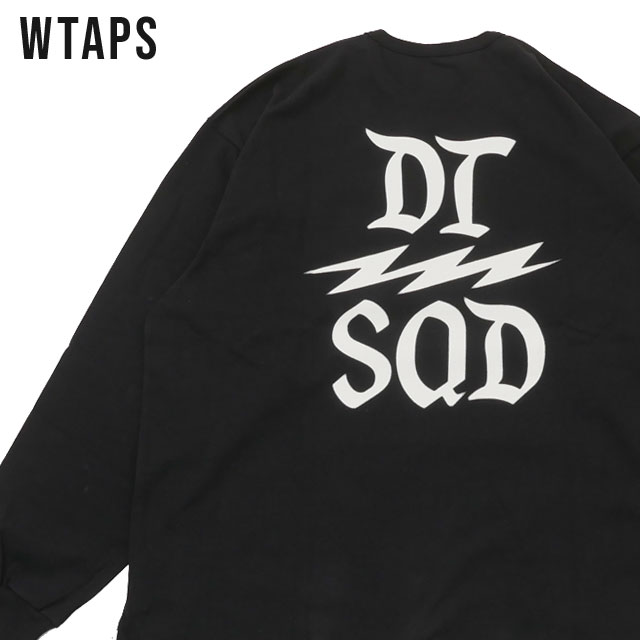 [ָݥ5ܥڡ!!]  ֥륿åץ WTAPS DESIGN 02 LS ĹµT BLACK ֥å    231ATDT-CSM11 (W)TAPS
