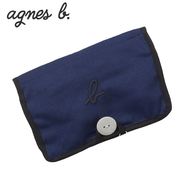 [���ָ���ݥ����5�ܥ����ڡ�����!!] ���� ���˥����١� agnes b. CLUTCH ������ݡ��� NAVY �ͥ��ӡ� �� ��ǥ����� AF32