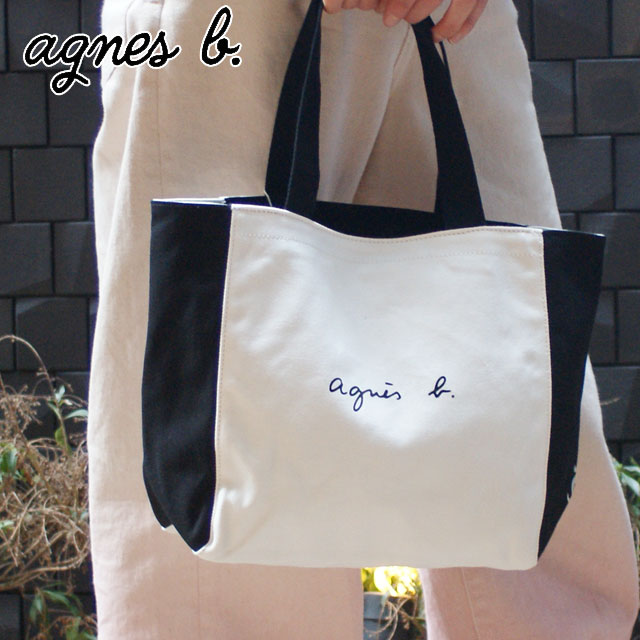 [���ָ���ݥ����5�ܥ����ڡ�����!!] ���� ���˥����١� �ܥ䡼���� agnes b. VOYAGE ��С����֥� �ȡ��ȥХå� WHITExBLACK ��ǥ����� KS17B-05