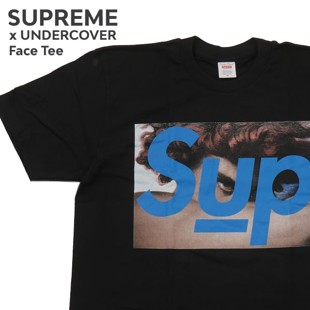 [ָݥ5ܥڡ!!]  ץ꡼ SUPREME x С UNDERCOVER Face Tee T BLACK ֥å   