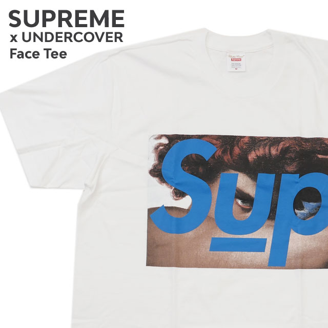 [ָݥ5ܥڡ!!]  ץ꡼ SUPREME x С UNDERCOVER Face Tee T WHITE ۥ磻   