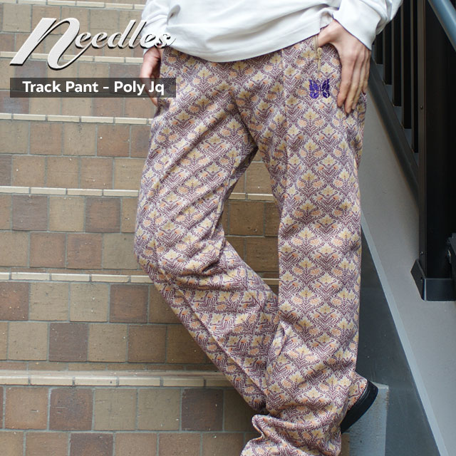 [ָݥ5ܥڡ!!] ڴָ̲ʡ  ˡɥ륺 NEEDLES Track Pant Poly Jq ȥå ѥ ARABESQUE  