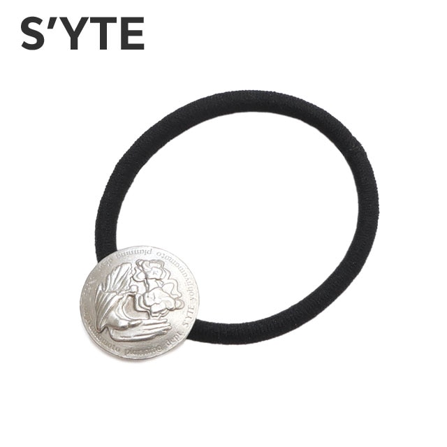 [ָݥ5ܥڡ!!]   S'YTE Crow Flower Concho Hair Tie إ SILVER С   ǥ Yohji Yamamoto 襦ޥ