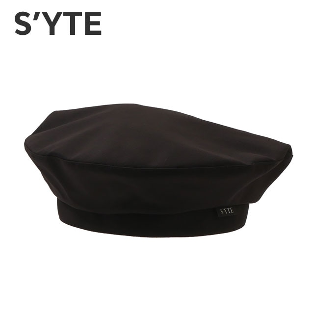 [ָݥ5ܥڡ!!]   S'YTE Pe/Rayon Gabardine Stretch Beret ٥졼˹ BLACK ֥å   ǥ Yohji Yamamoto 襦ޥ