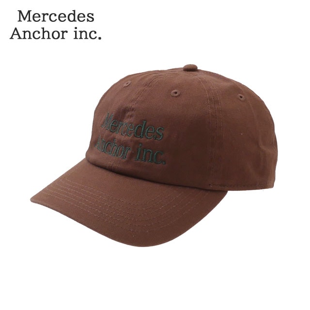 [ָݥ5ܥڡ!!]  륻ǥ 󥫡 MERCEDES ANCHOR INC. Cap å BROWN ֥饦  ǥ 