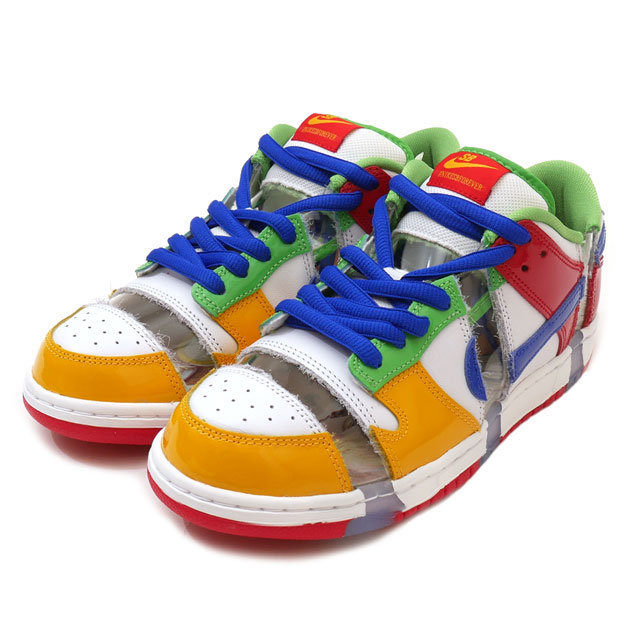 [ָݥ5ܥڡ!!]  ʥ ӡ NIKE SB DUNK LOW OG QS   WHITE/HYPER ROYAL-MEAN GREEN FD8777-100  27.5cm