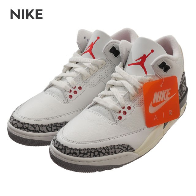 新品 ナイキ NIKE AIR JORDAN 3 RETRO エアジョーダン3 SUMMIT WHITE