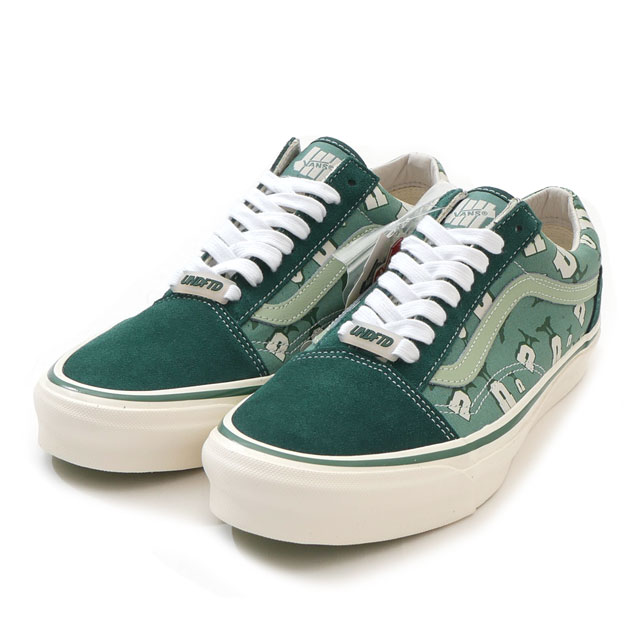 [ָݥ5ܥڡ!!]  ǥեƥå UNDEFEATED x Х VANS OG OLD SKOOL LX ɥ BISTRO GREEN/MAR  27.5cm