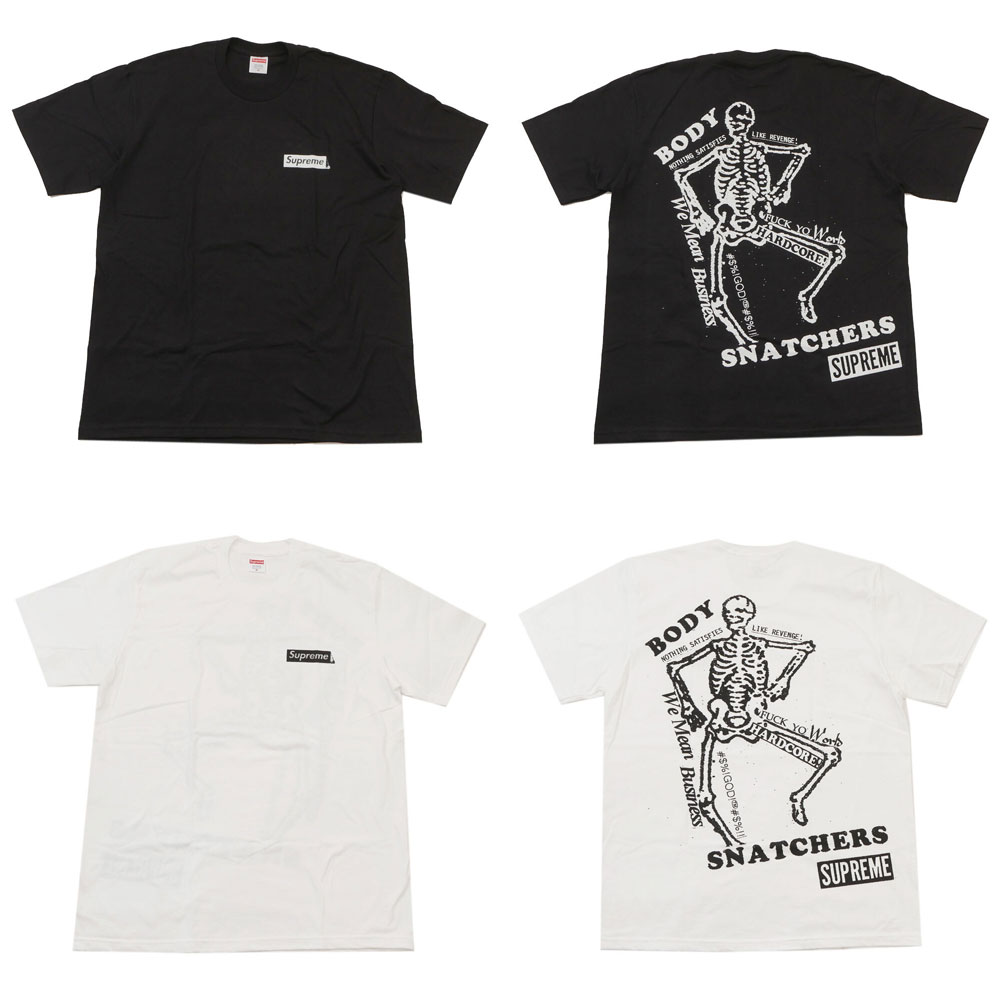 シュプリーム★ボディースナッチャーズTシャツ★骸骨Tee シュプリーム スーパーコピー Tシャツ Body Snatchers Khaki
