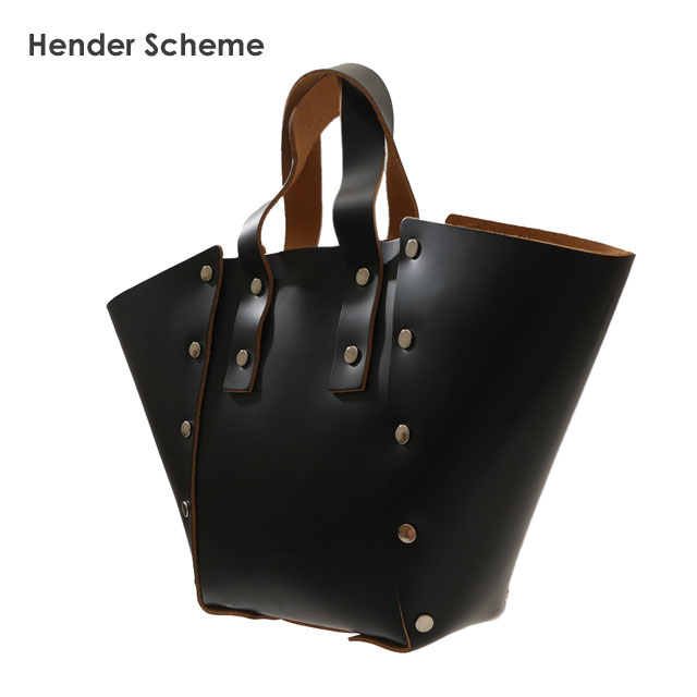 [���ָ���ݥ����5�ܥ����ڡ�����!!] ���� ��������������� Hender Scheme Assemble Hand Bag Wide S �ȡ��ȥХå� �ϥ�ɥХå� BLACK �֥�å� ����