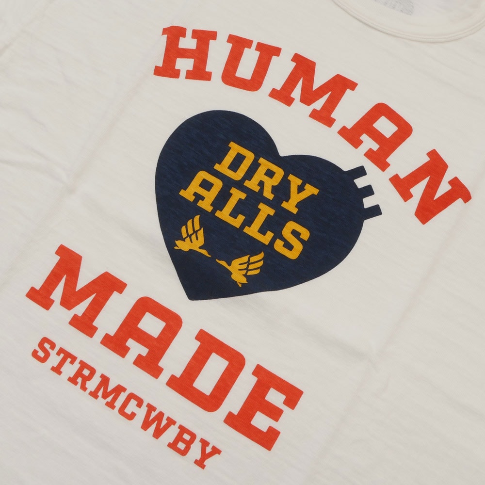 新品です'HUMAN MADE' DRY ALLS Tシャツ Human Made Dry Alls White | Made in Japan T-Shirt