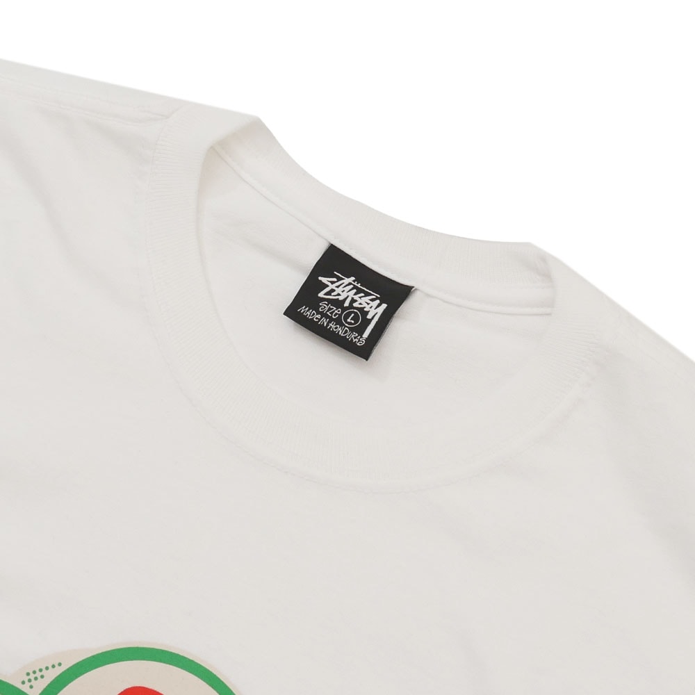 【Stussy】 Motel Stussy T-Shirt White ★送料・関税込★ undercover white cotton shirt - shirt with logo Stussy