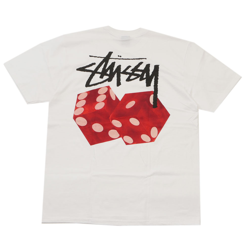 STUSSY DICED OUT TEE L size BLACK