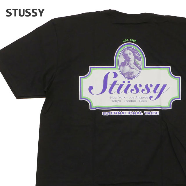 【新品・M】Stussy × FL 10th Tシャツ／黒・正規品 STUSSY 新品 ステューシー x ドーバーストリートマーケット