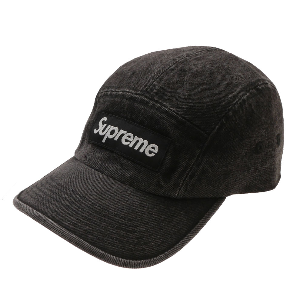 Supreme STONE  Denim 6-Panel Cap 黒 Supreme シュプリーム 2023AW Stone Island Denim 6Panel Cap