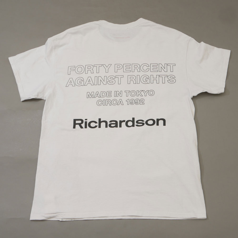 トップス FORTY PERCENT AGAINST RIGHTS tee L フォーティーパーセントアゲインストライツ FPAR FORTY PERCENTS