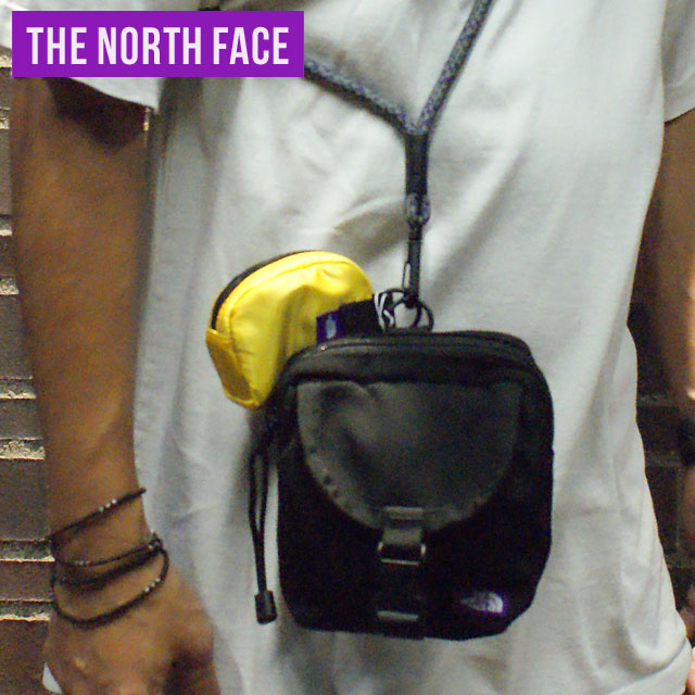 [ָݥ5ܥڡ!!]  Ρե ѡץ졼٥ THE NORTH FACE PURPLE LABEL Stroll Utility Case 桼ƥƥ ޥۥ ݡ K(BLACK)  NN7365N
