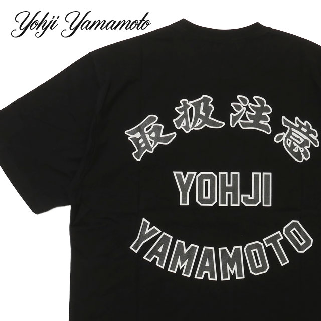 [ָݥ5ܥڡ!!]  襦ޥ Yohji Yamamoto x ֥åѥå BlackEyePatch S/S TEE T BLACK ֥å 