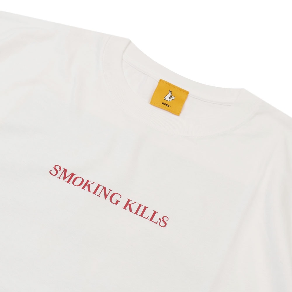 [FR2]* WHITE RABBIT *Tシャツ Smoking Kills ホワイトラビット FR2 Fucking Rabbit Smoking Kills Tee Short Sleeve | Grailed