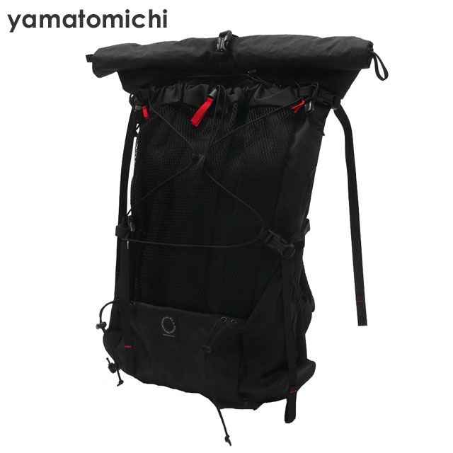 [ָݥ5ܥڡ!!]  ƻ Yamatomichi THREE BACKPACK ꡼ Хåѥå Black Mesh ֥å å M л ϥ ȥɥ