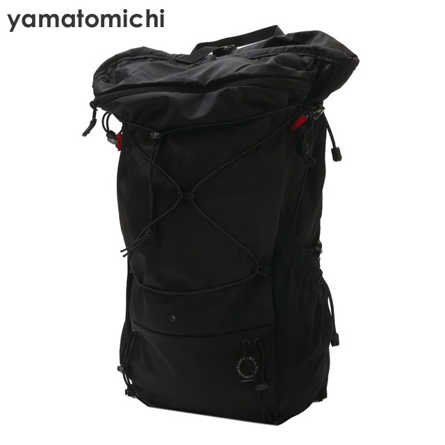 [ָݥ5ܥڡ!!]  ƻ Yamatomichi MINI BACKPACK ߥ Хåѥå BLACK ֥å M л ϥ ȥɥ