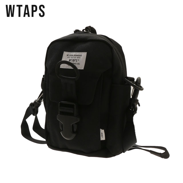 [ָݥ5ܥڡ!!]  ֥륿åץ WTAPS RECONNAISSANCE POUCH ݡ Хå ޥۥ BLACK ֥å  231TQDT-CG01S (W)TAPS