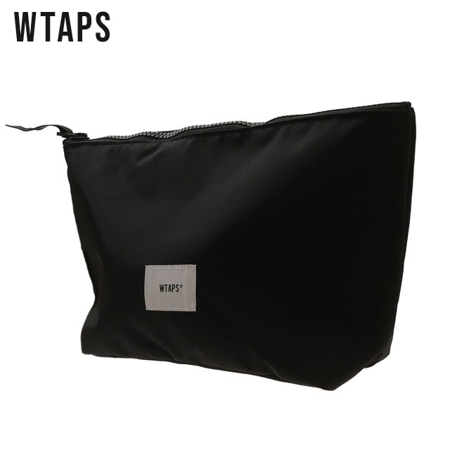 [ָݥ5ܥڡ!!]  ֥륿åץ WTAPS MAG L POUCH ݡ åХå BLACK ֥å  231TQDT-AC02S (W)TAPS