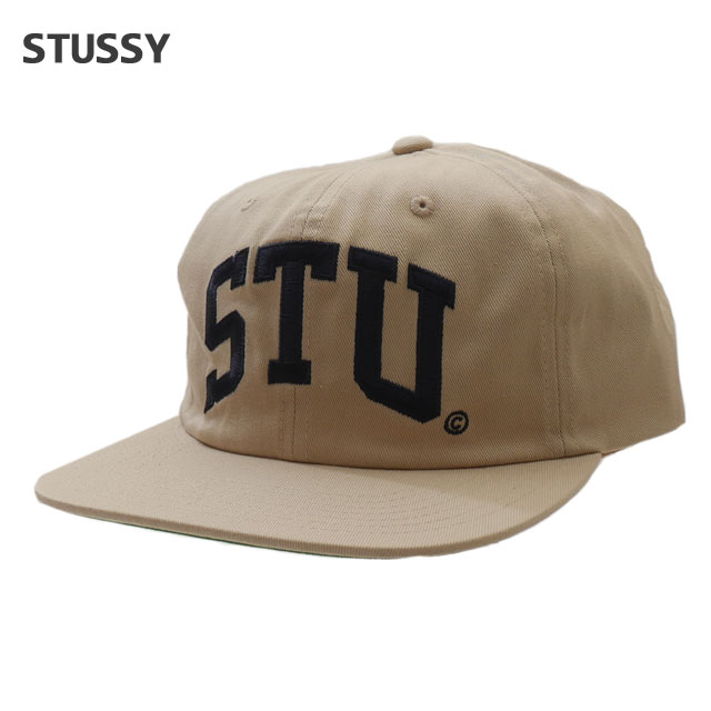 [���ָ���ݥ����5�ܥ����ڡ�����!!] ���� ���ƥ塼���� STUSSY STU ARCH STRAPBACK CAP ����å� KHAKI ������ ��� ����