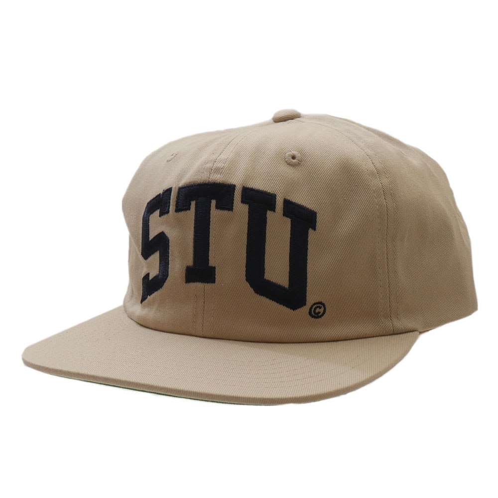 Stussy stu arch strapback cap Khaki