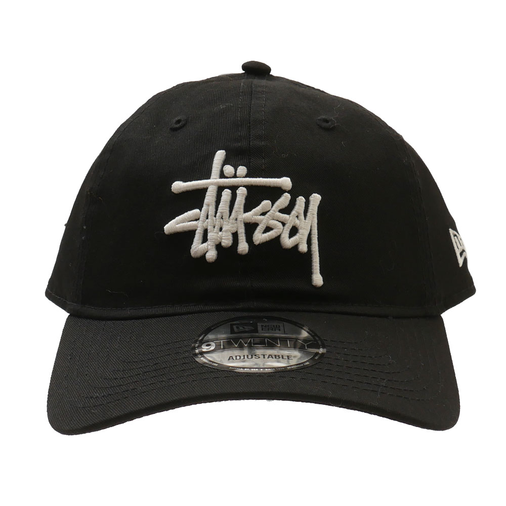 人気コラボ【Stussy】Stussy Basic New Era 9Twenty Cap Black
