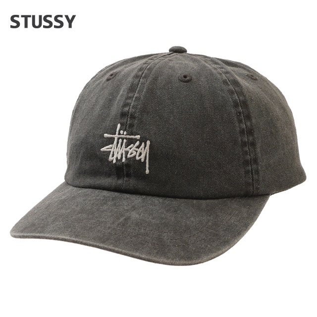 [ָݥ5ܥڡ!!]  ƥ塼 STUSSY WASHED BASIC LOW PRO CAP å CHARCOAL 㥳  