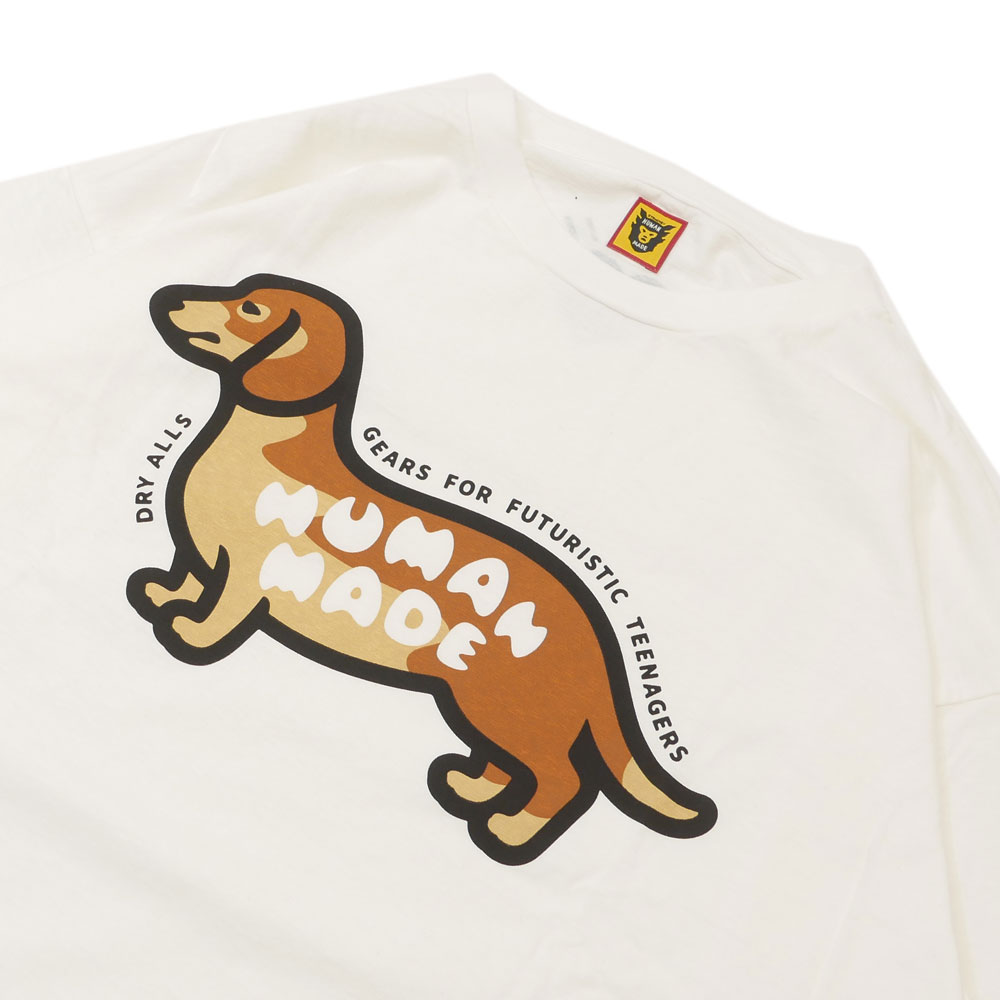 【美品】HUMAN MADE グラフィック ロンT 両面プリント ブラック S HUMAN MADE ヒューマンメイド XX23CS003 VERDY ヴェルディ Vick