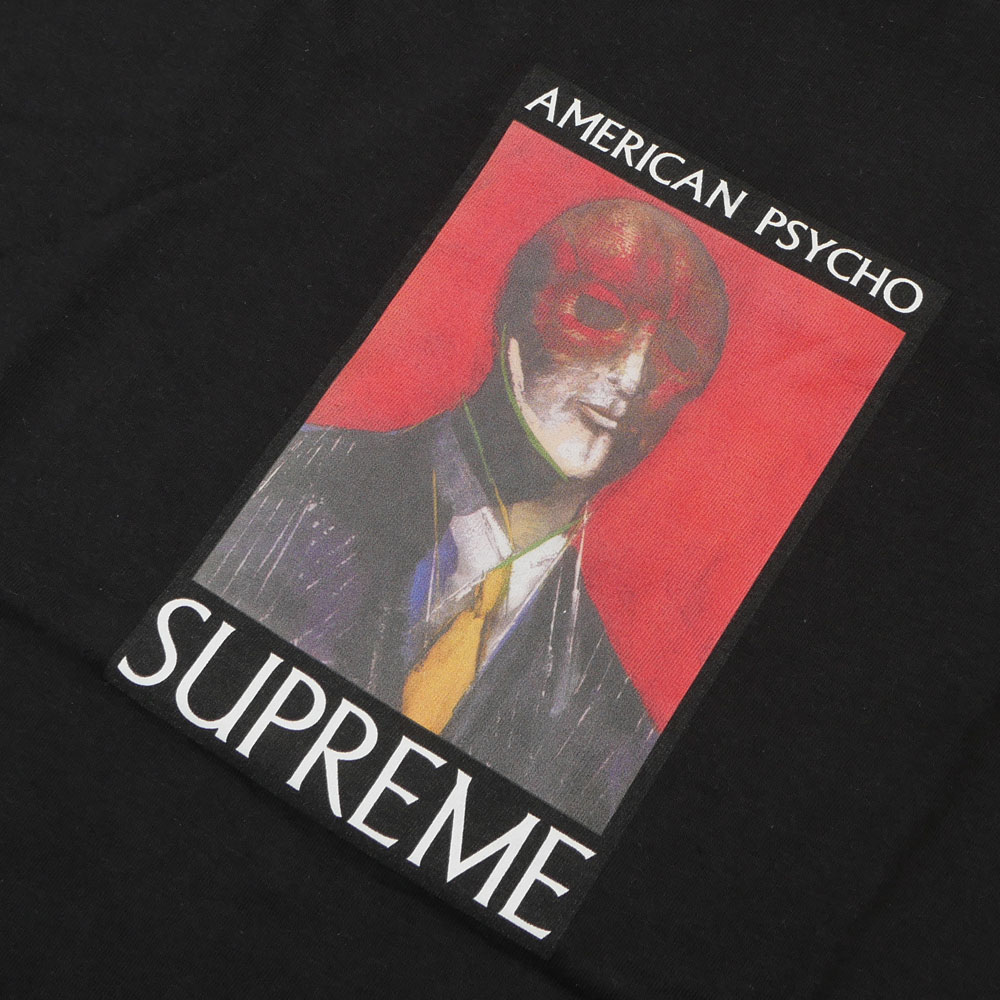 【美品】Supreme × American Psycho Tシャツ 黒 L Supreme Supreme American Psycho Tee | Grailed