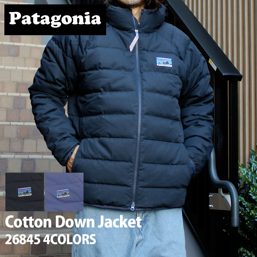 [���ָ���ݥ����5�ܥ����ڡ�����!!] ���� �ѥ����˥� Patagonia COTTON DOWN JKT ���åȥ� ������ ���㥱�å� 26845 ��� ��ǥ����� �����ȥɥ� ������ ������ �� �� ����