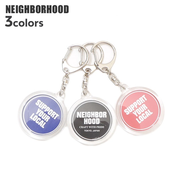 [ָݥ5ܥڡ!!]  ͥСեå NEIGHBORHOOD Ź޸ ROUND TYPE KEY TAG    ǥ  232MYNH-AC02S HOODS ⡼ ߥ꥿꡼ Х 