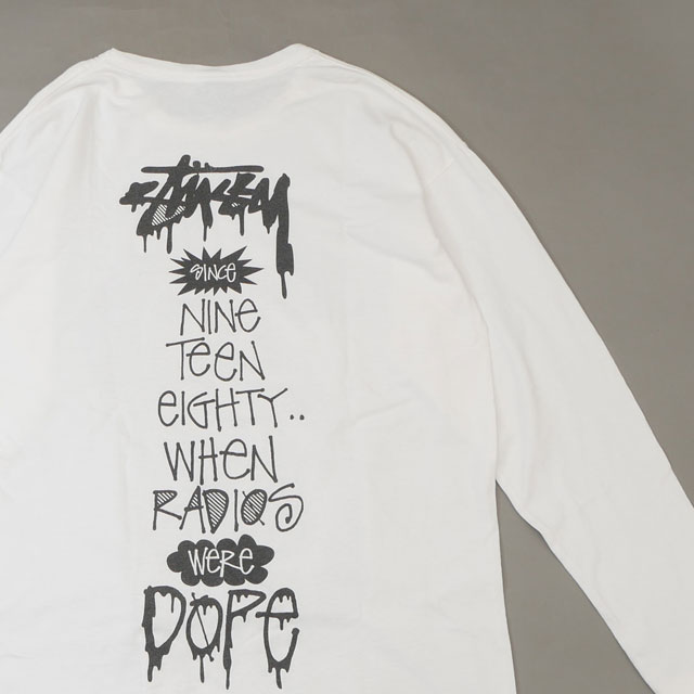 [���ָ���ݥ����5�ܥ����ڡ�����!!] ���ƥ塼���� STUSSY S LOGO L/S TEE ĹµT����� ��󥺡���šۥ��åȥ��� ���󥰥��꡼��