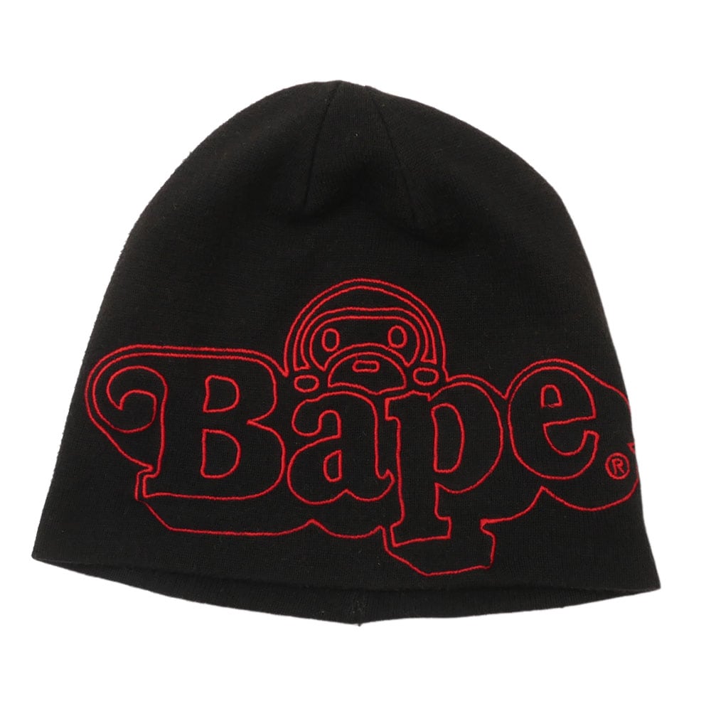 APE エイプ 初期 スター ニットキャップ ニット帽 ビーニー bapesta アベイシングエイプ ニット帽 ビーニー キャップ APE エイプ