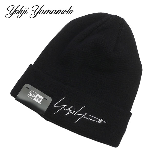 [ָݥ5ܥڡ!!]  襦ޥ Yohji Yamamoto x ˥塼 NEW ERA COTTON CUFF KNIT YY LOGO ӡˡ  ǥ 