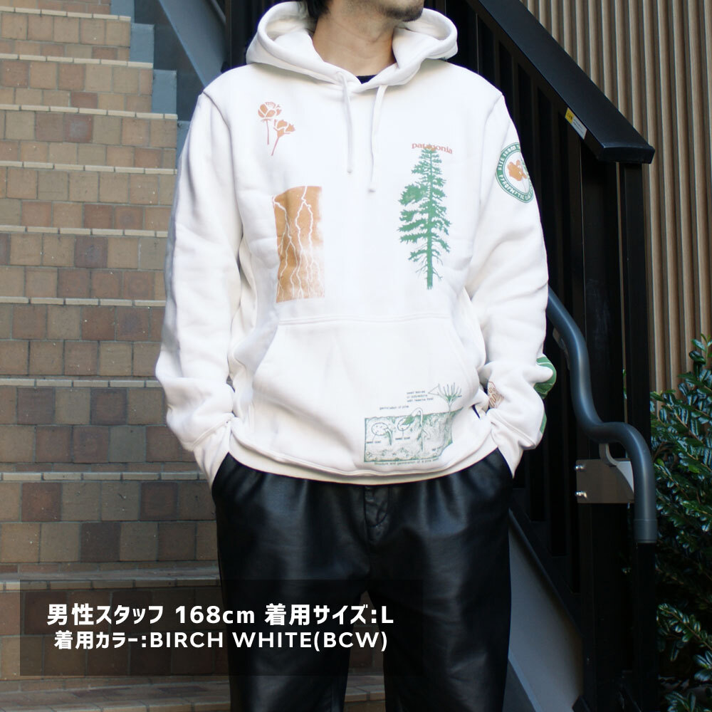 【はる】patagonia ホワイト パーカー Mサイズ 期間限定ポイント5倍キャンペーン中!!] 新品 パタゴニア Patagonia