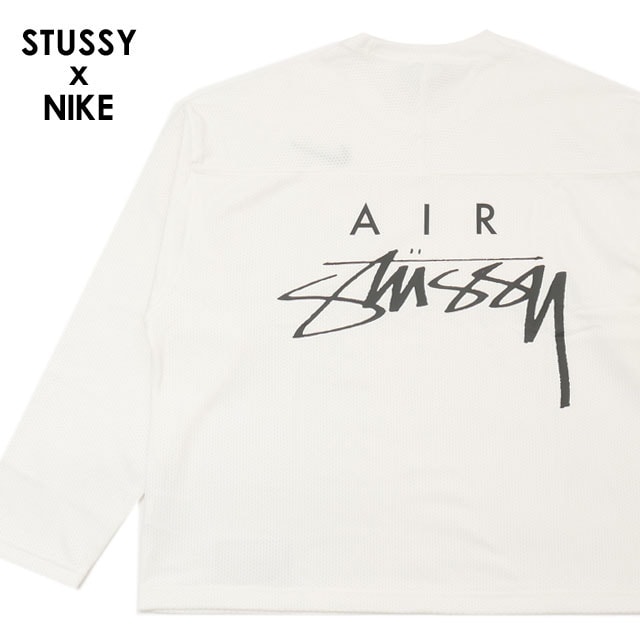 [ָݥ5ܥڡ!!]  ƥ塼 STUSSY x ʥ NIKE DRI FIT MESH JERSEY ĹµT FJ9164-133    ȥ꡼ ȥܡ ȥå ȥ 塼