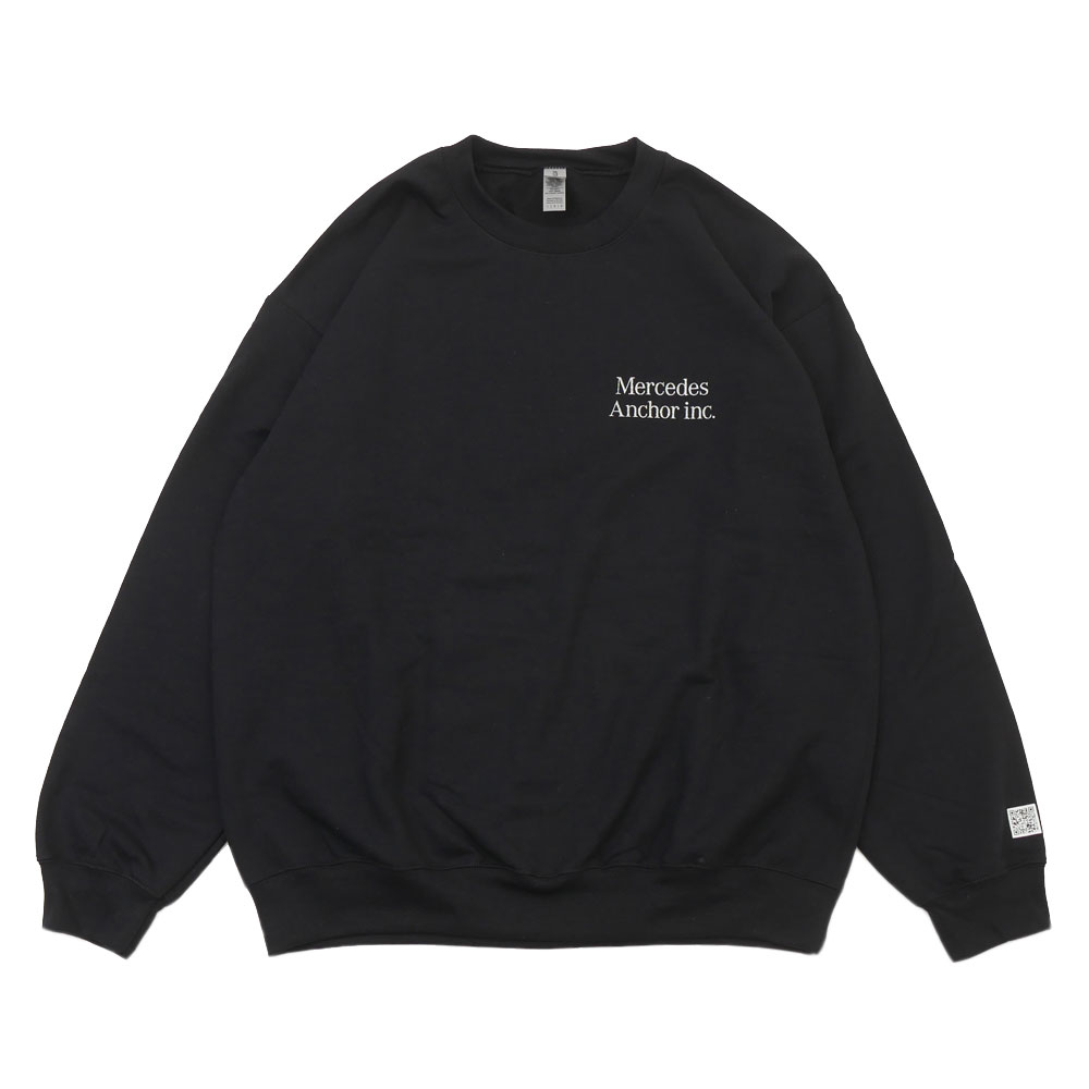 新品Mercedes Anchor inc. パーカー 黒 cliffedge_23040707
