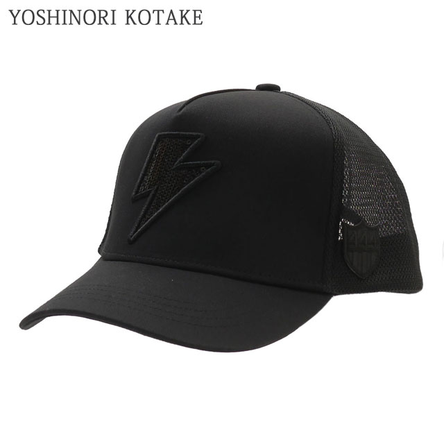 [ָݥ5ܥڡ!!]  襷Υꥳ YOSHINORI KOTAKE x Сˡ ˥塼衼 BARNEYS NEWYORK BLACK LINE THUNDER MESH CAP å   ֥ եå ݡ