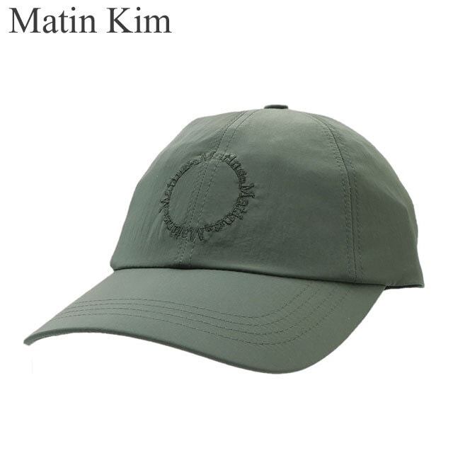 [ָݥ5ܥڡ!!]  ޡƥ󥭥 Matin Kim CRISP LOGO BALL CAP  å GREEN ꡼  ǥ