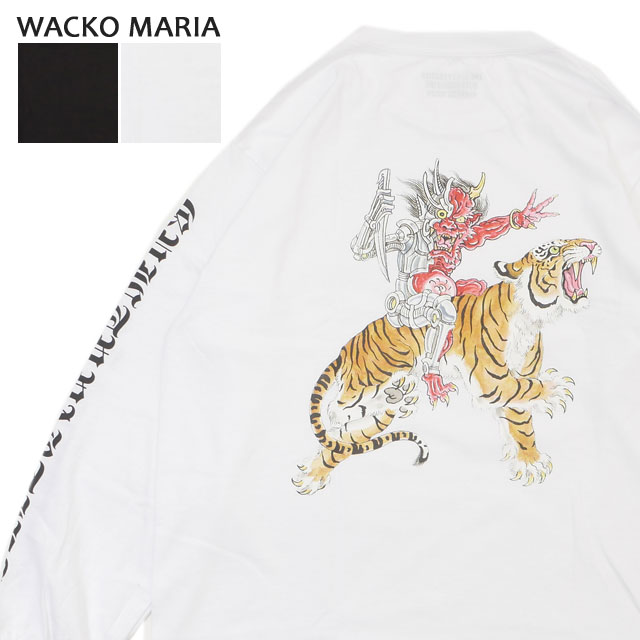 XLサイズ　WACKOMARIA tim lehi 刺繍ロゴ　虎　ロンT WACKO MARIA ワコマリア Tシャツ サイズ:XL / 23SS TIM LEHI 虎