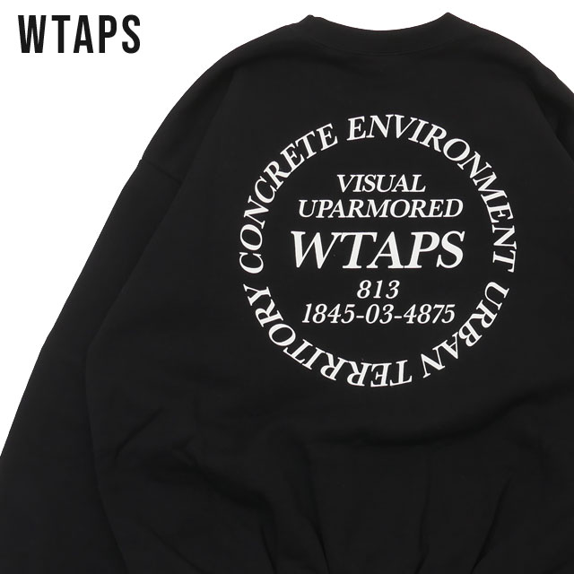 WTAPS ダブルタップス スウェット 黒 02(M位) 3304125M0053 楽天市場】ダブルタップス（スウェット・トレーナー｜トップス