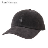 [ָݥ5ܥڡ!!]  ϡޥ Ron Herman Corduroy Logo Cap RH ǥå  ǥ 